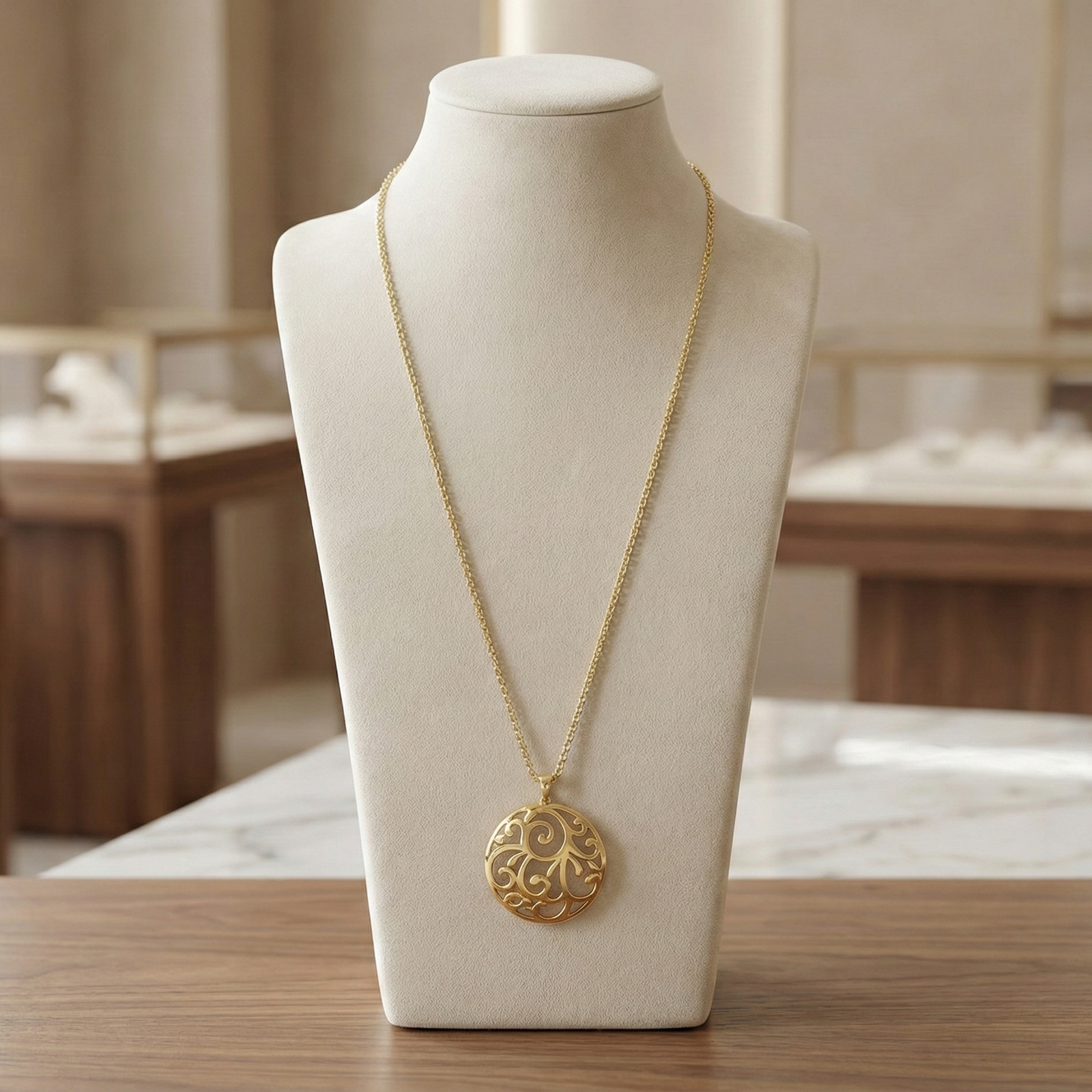 Cadenas con Dije en Oro Laminado de 18K