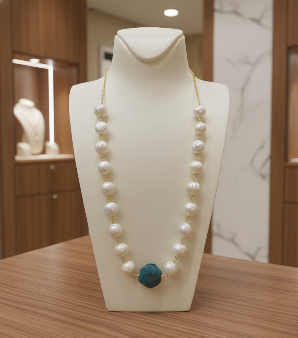 Collar en Perlas Naturales